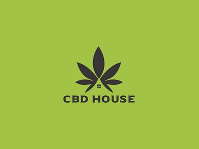 CBD HOUSE creativelogo designagency fiverr illustrator logo logocreative logodesigner logoexcellent logolearn typography ui design upwork ux