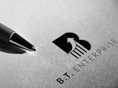 B. T. Enterprise brandidentity branding conceptual illustration creativelogo fiverr freelancer freelancer logo graphicdesigners logodesigner logoexcellent logolearn marketing productlogo trading tradinglogo typography upwork vector