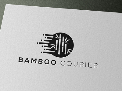 Bamboo Courier branding courierlogo creativelogo fiverr freelancer graphicdesign illustration logoconcept logoexcellent minimal speed typography upwork