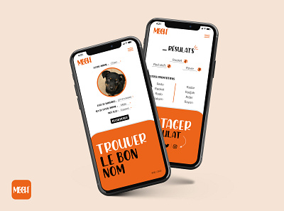 MOOH, Smartphone application animals application application design cats dog art illustration illustrator ios iphone logo logo design name ui ux
