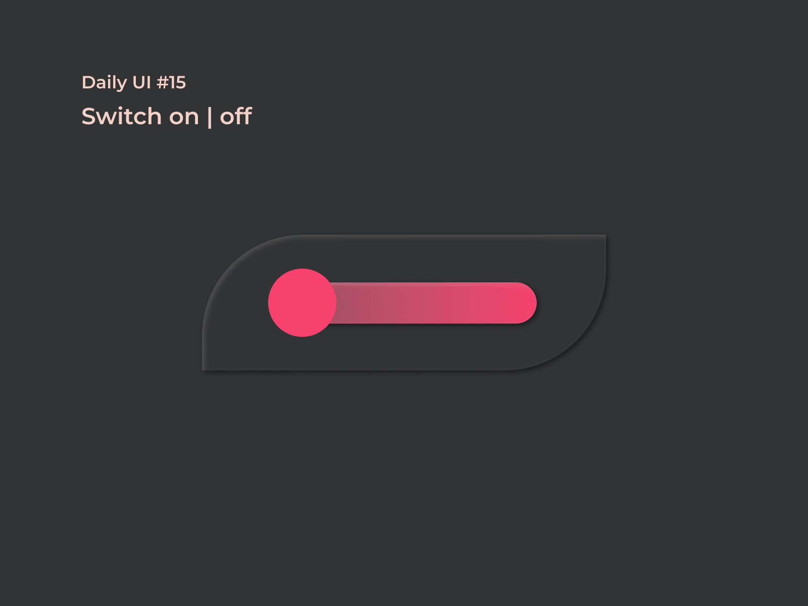 #dailyui #15 Switch on|off button dailyui design figma switch switch button ui