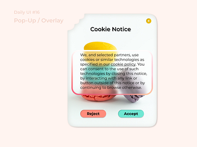 #dailyui #16 Pop-up | Overlay