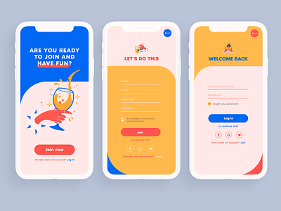 Sign Up / Daily UI daily daily ui dailyui design ui