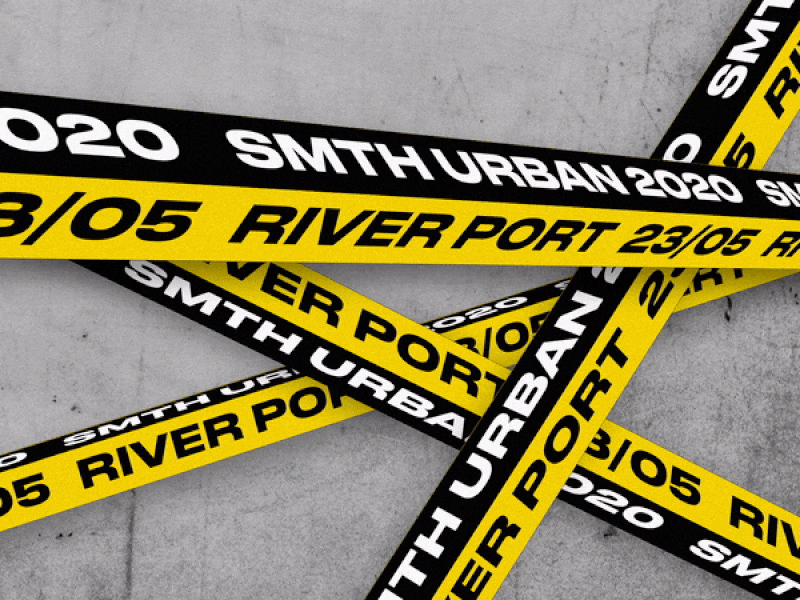 SMTH Urban Poster design typography web