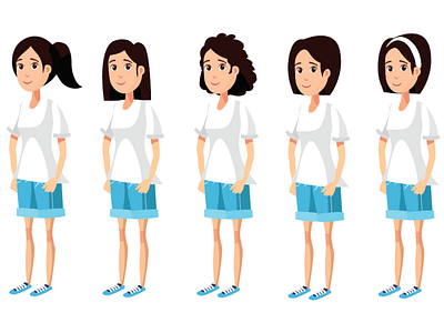 Girl Versions for a short explainer video on Banking