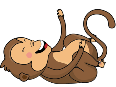 Monkey Sticker Idea 2d animation design graphic design illustration motion graphics