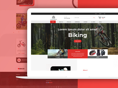 cycle north powersports | shopify themes business creative design ecommerce landing page photoshop shopify store shopify template shopify theme website