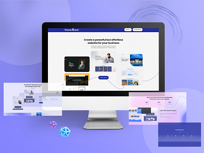 Theme Bunch - Modern Website Design dashboard design latest design modern design ui ui website design ux ux design website