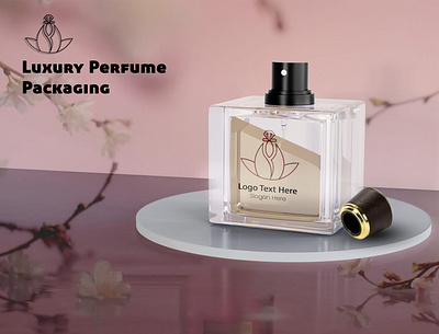 Perfume Bottle Mockup perfume mockup transparent