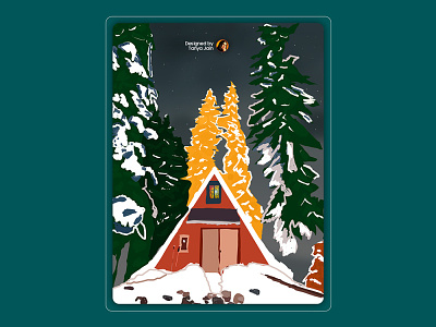 Digital Art art artist digitalpainting graphic design illustration layoutdesign painting photoshop post poster winter
