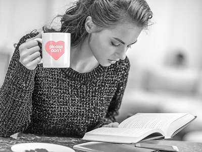 “Please Don’t Disturb” Mug Sticker book creative mug mugsticker reading sticker vibe
