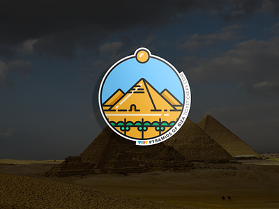 Pyramids of Giza Badge