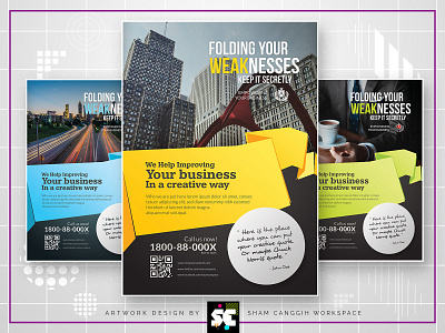 Clean & Modern Corporate Flyer / Magazine Ads