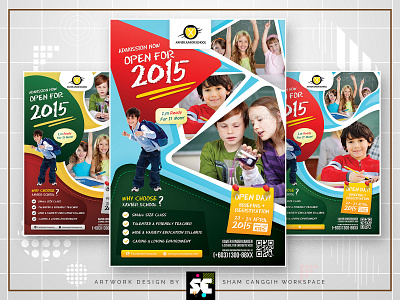 Kindergarten Junior School Flyer