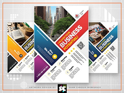 Modern Business Flyer box brochure clean company consultant consulting corporate corporate flyer corporation creative corporate flyer design editable flyer grid magazine magazine ads marketing material design multipurpose photoshop