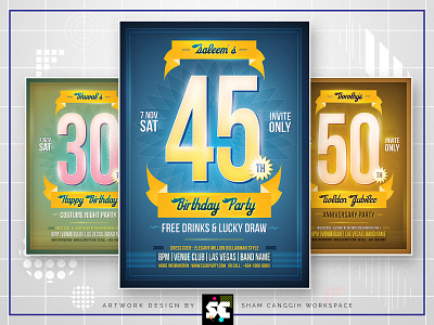 Anniversary / Birthday Flyer