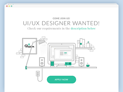 UI/UX Designer Wanted!