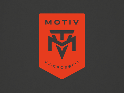 MOTIV Crossfit badge brand brand identity branding grmnstudio iso isotype logo logo design logodesign logotype