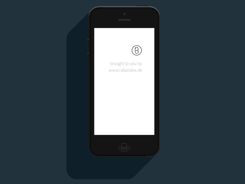 iOS animation - Adobe After Effects (freebie) animation clean color design freebie gif interface ios minimal photoshop portfolio simple