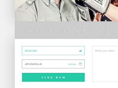 #028 | Contact Us app challenge clean contact contact us daily dailyui form formular interface ui us