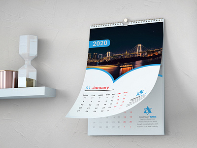 wall calender design