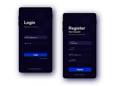 Kingpins Login Screen Designed design login login form login page login screen minimalist mobile mobile app mobile app design mobile design mobile ui mockup modern register form ui ui ux ui design uidesign uiux ux