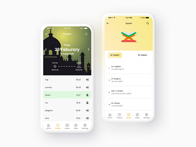 Islamic App Design