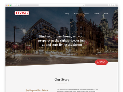 Toronto Real Estate Website Redesign real estate agency responsive website design website design