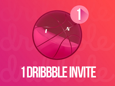 1 Dribbble Invite Giveaway