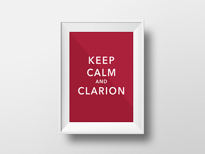 Fun Poster for the Clarion Project brand design branding design graphic design graphicdesign graphics non profit poster design print print design typogaphy