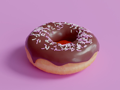 Blender Donut 3d 3d animation color design modeling render