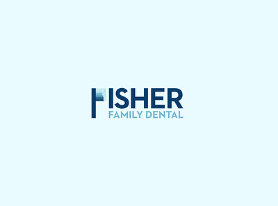 Fisher Family Dental | Logo branding color dental design icon illustration logo medical orthodontics vector