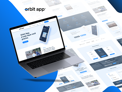 Orbit App app app design corporate ui ux