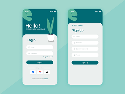 Daily UI 001 - Sign Up by Natthaporn Arsawang on Dribbble