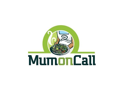 Mum On Call logo 3 food illustration logo