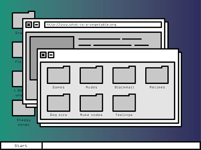 Incognito Mode design desktop flat flat illustration geometric gradient icon illustration layout retro vector
