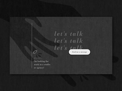 Contact fold / desperate ploy branding design desktop flat flat illustration hire hire me identity illustration illustrator layout please texture typography ui vector web web design website