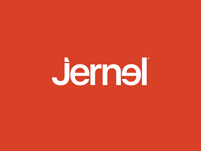 Jernel – A writing blog. branding design graphic design illustration illustrator logo minimal type typography vector