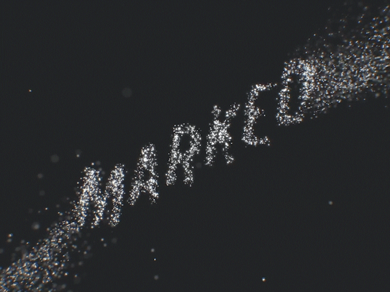 Marked after effects aftereffects animation build dust particles particular space stars