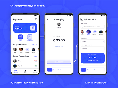 Shared Payments/E-wallet App