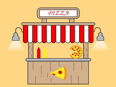 Pizza makes anything possible. colourful design graphicdesign illustration pizza pizza time