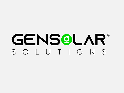 Gensolar branding design flat icon illustration illustrator lettering logo minimal vector