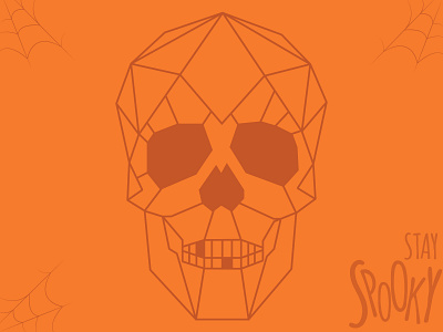 Stay Spooky design dribble dribbleweeklywarmup halloween illustration rebound skull spooky