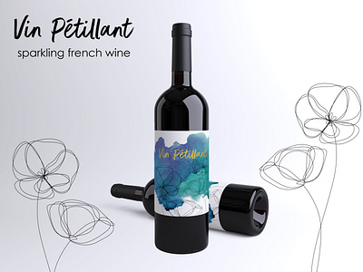 Vin Petillant Mockup