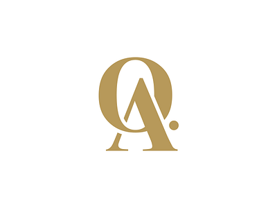 One.Affairs Logo branding gold logo luxury type