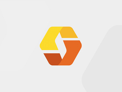 CredSwap Logo esports gaming logo orange yellow