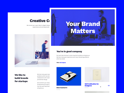 Blunes — Minimal HTML Portfolio Template