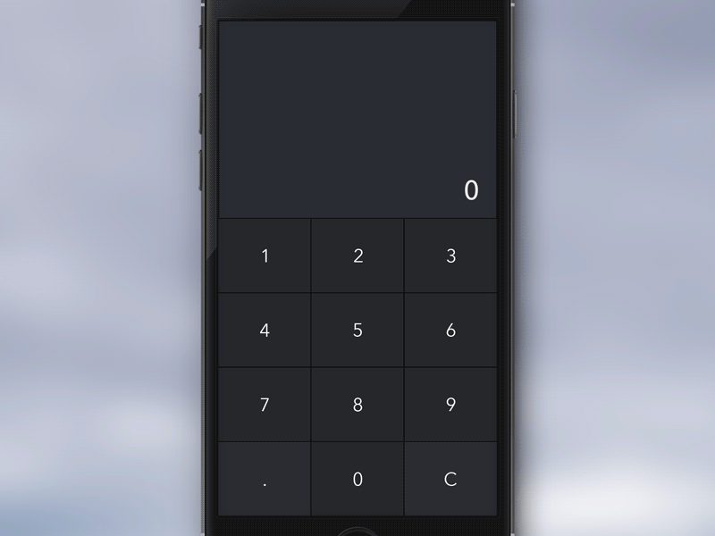 Daily UI - 004 - Calculator