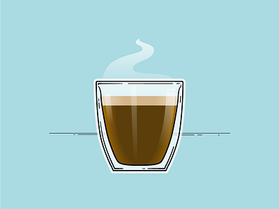 Coffee coffee flat illustration vector