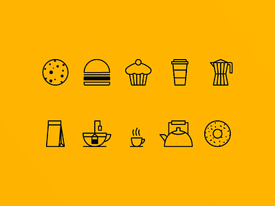 Coffee Shop Icons